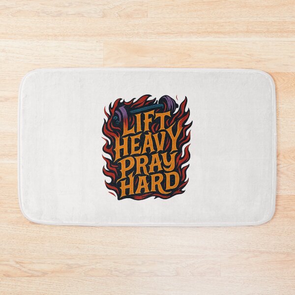 Item preview, Lift Heavy Pray Hard - Christian - God's Gym designed and sold by RANDOMNESS.