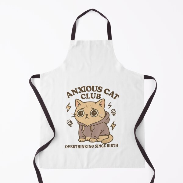 Item preview, Anxious Cat Club - Overthinking Since Birth designed and sold by FBA.