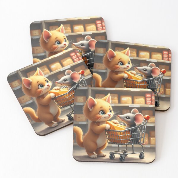 Item preview, Shopping Together: A Purr-fect Deal! ; Cheesy Adventures designed and sold by Creative-RE.