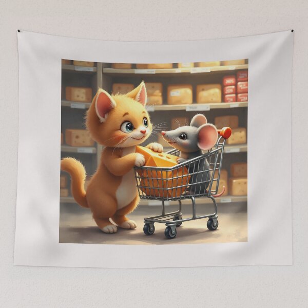Item preview, Shopping Together: A Purr-fect Deal! ; Cheesy Adventures designed and sold by Creative-RE.
