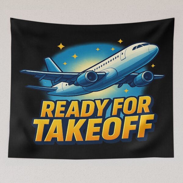 Item preview, Bold Jet Takeoff – Skyward Momentum Art designed and sold by ArtbyCrystal.