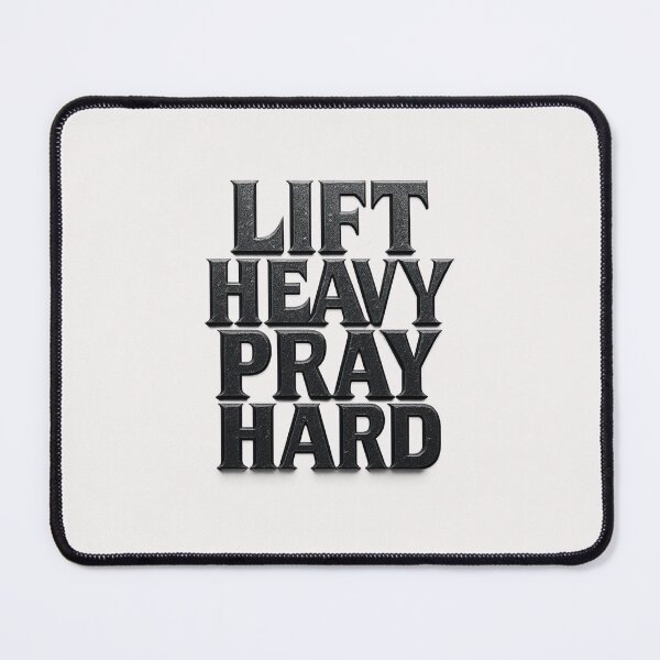 Item preview, Lift Heavy Pray Hard - Christian - God's Gym designed and sold by RANDOMNESS.