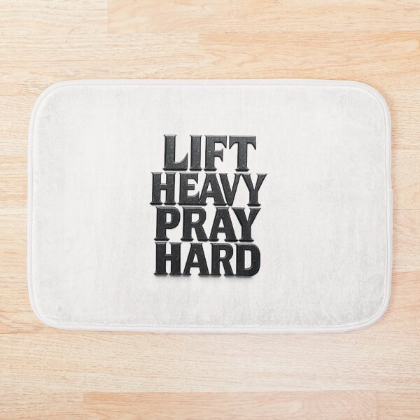 Item preview, Lift Heavy Pray Hard - Christian - God's Gym designed and sold by RANDOMNESS.