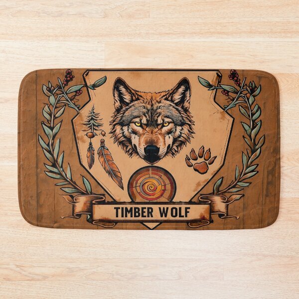 Item preview, Timber Wolf Crest Animal Spirit Guide designed and sold by artenvironments.