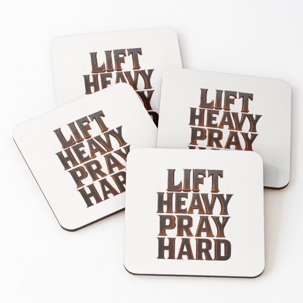 Item preview, Lift Heavy Pray Hard - Christian - Gods Gym designed and sold by RANDOMNESS.