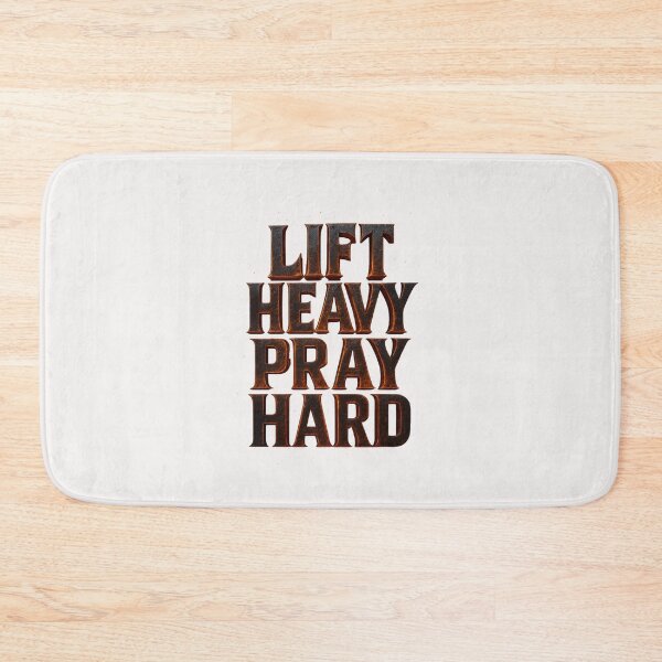 Item preview, Lift Heavy Pray Hard - Christian - Gods Gym designed and sold by RANDOMNESS.