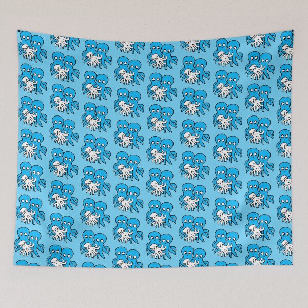 Item preview, Octopus mom dad child baby mother father family designed and sold by shirt-o-mat.