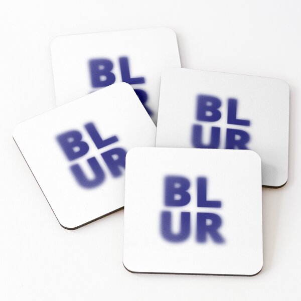 Item preview, blur | navy text illustration designed and sold by trepiu.