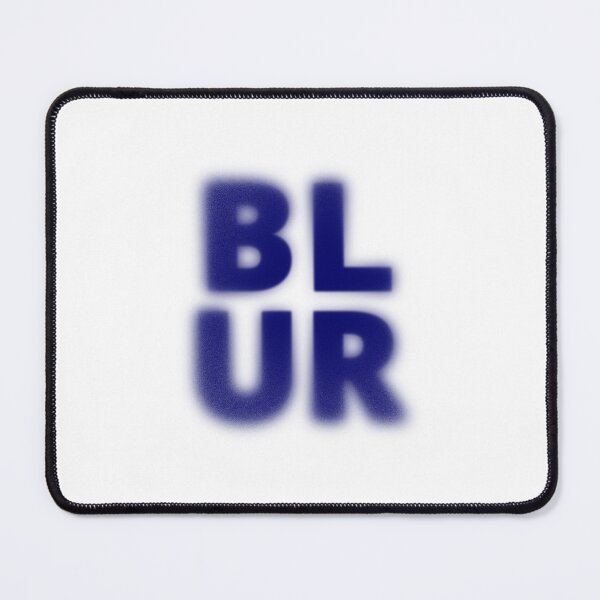 Item preview, blur | navy text illustration designed and sold by trepiu.