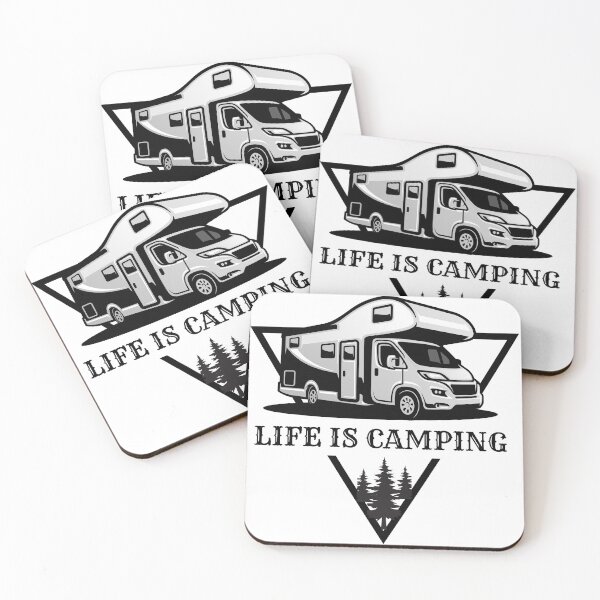 Item preview, life is camping designed and sold by nuchy.