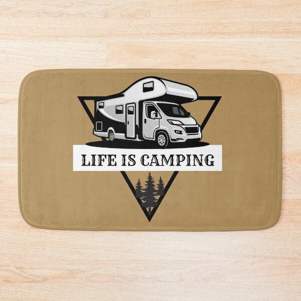 Item preview, life is camping designed and sold by nuchy.