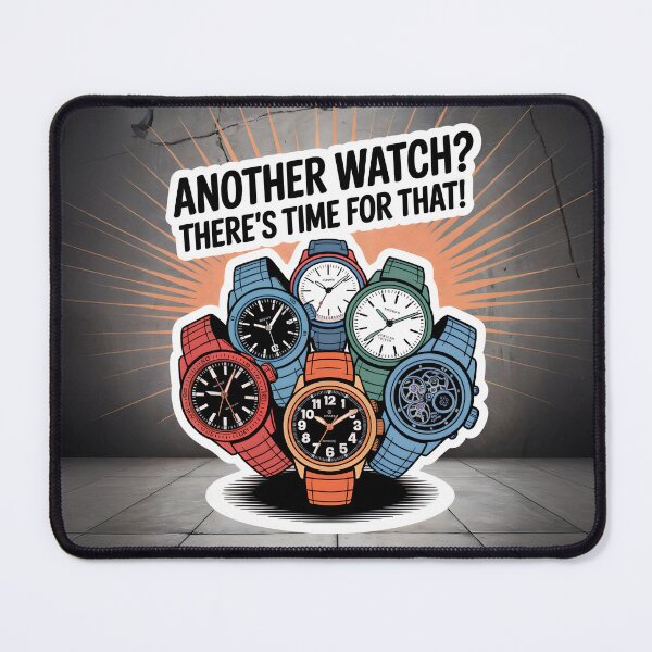 Item preview, Another Watch? Time Collector's Favorite Phrase designed and sold by WatchesAndMore.