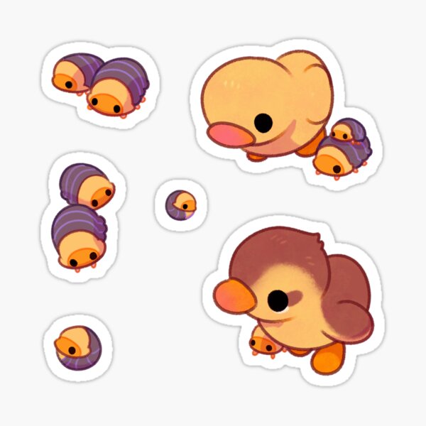 Item preview, Ducklings and isopods designed and sold by pikaole.
