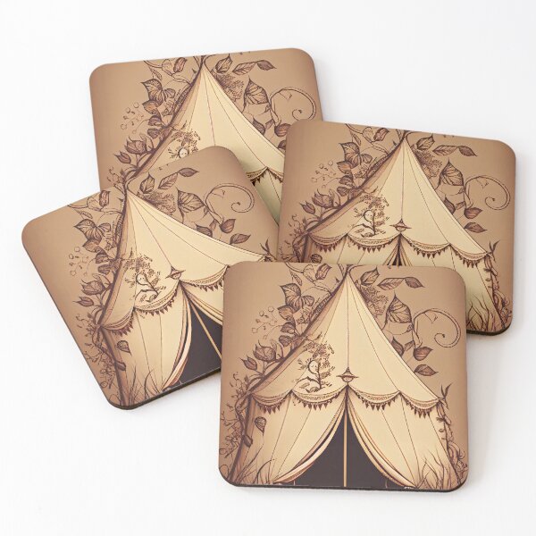 Item preview, Whispering Woods: Enchanted Tent & Botanical Vignette designed and sold by ShadowAndSlate.