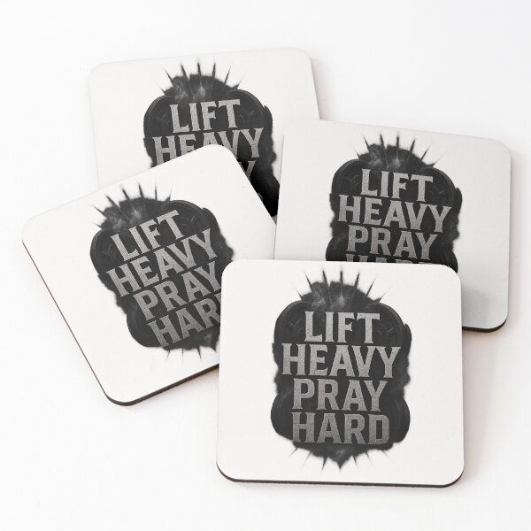 Item preview, Lift Heavy Pray Hard - Christian - Gods Gym designed and sold by RANDOMNESS.