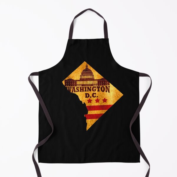 Item preview, Washington DC vintage map flag White House Capitol building designed and sold by Alexaltay.