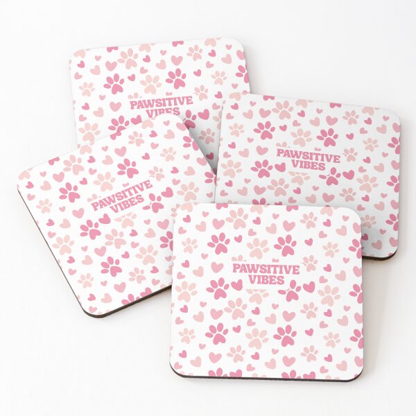 Item preview, Pawsitive Vibes – Cute Animal Pun Design designed and sold by LeoraAtelier.
