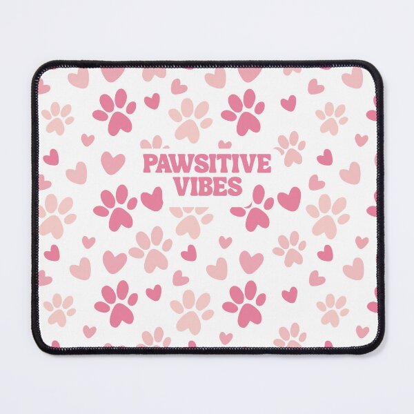 Item preview, Pawsitive Vibes – Cute Animal Pun Design designed and sold by LeoraAtelier.