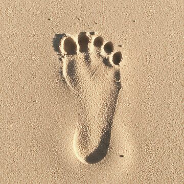 Artwork thumbnail, SAND FOOTPRINT by ART-TYPE