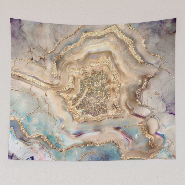 Item preview, Gold Rush Geode Art designed and sold by artenvironments.