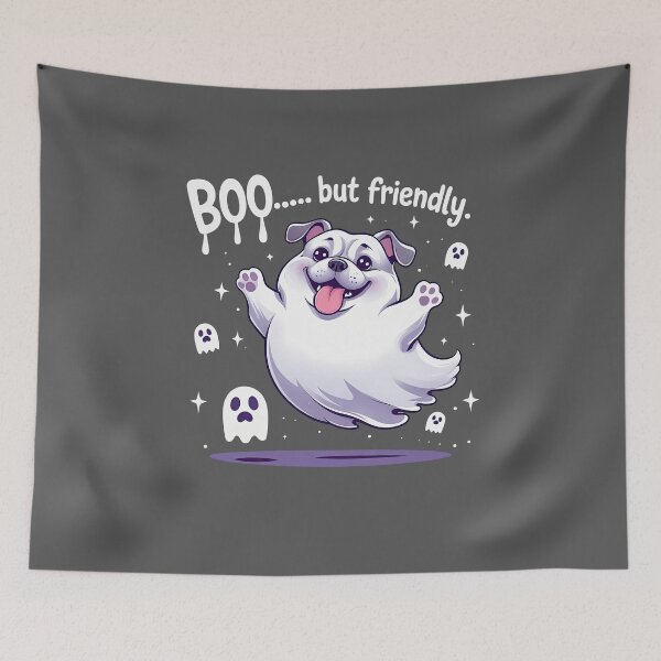 Item preview, Cute Ghost Dog – Boo... but friendly designed and sold by ApriNoeScor.