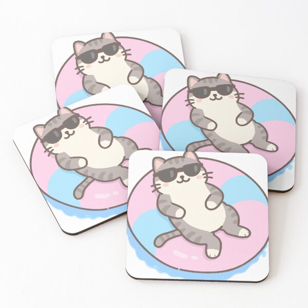 Item preview, Cat on a Tube designed and sold by HyojinKim.