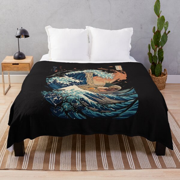 Item preview, The Great Ramen Monster – Japanese Wave Parody designed and sold by harry mac.