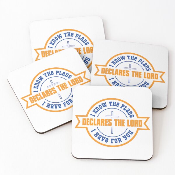 Item preview, I know the plans I have for you, declares the Lord - Sticker and Tshirt designed and sold by Billium Halder.