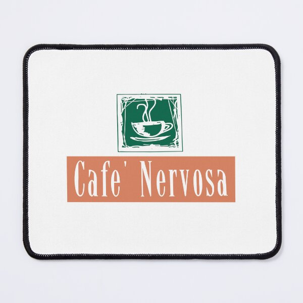 Item preview, Frasier Cafe Nervosa Coffee with Niles designed and sold by silverhexagon.