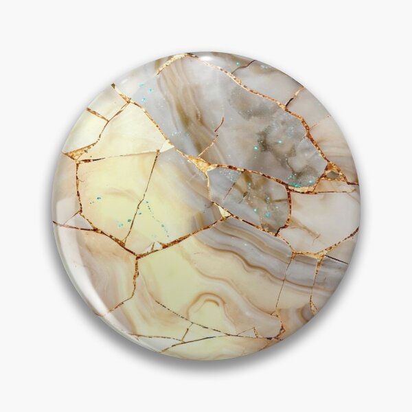 Item preview, Alabaster and Turquoise Broken Art designed and sold by artenvironments.