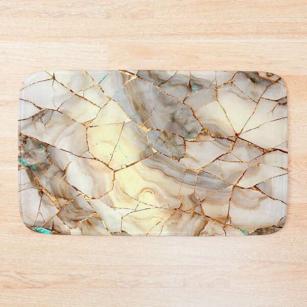 Item preview, Alabaster and Turquoise Broken Art designed and sold by artenvironments.