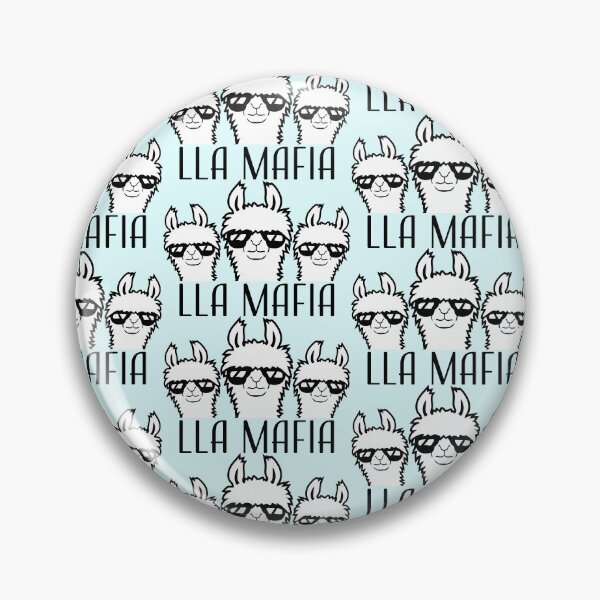 Item preview, Lla Mafia Llama Saying Sunglasses Team Friends Crew designed and sold by shirt-o-mat.