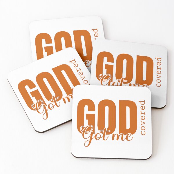 Item preview, God Got Me Covered – Faith-Based Christian designed and sold by InspireNIgnite.