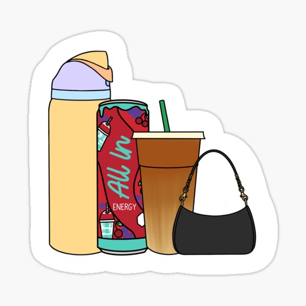 Item preview, 2025 Trendy Girl Sticker designed and sold by Madison Anne Sticker Design.