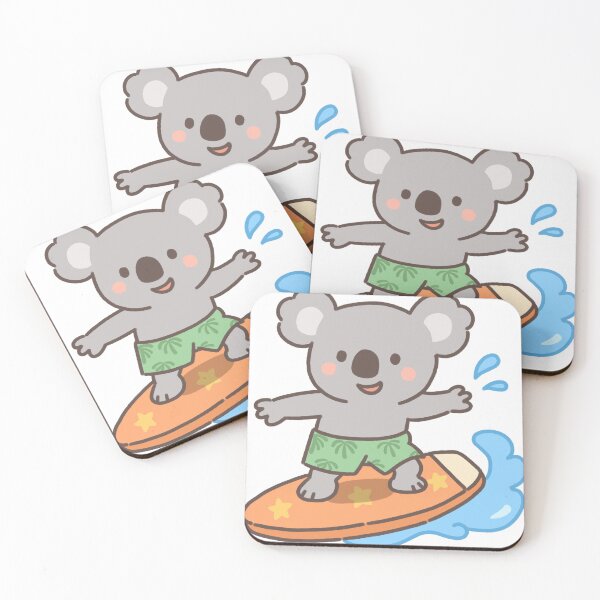 Item preview, Surfing koala designed and sold by HyojinKim.