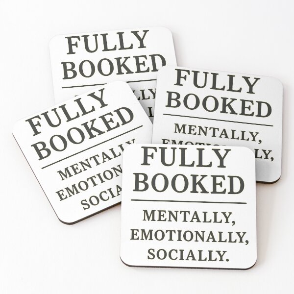 Item preview, Funny Slogan for busy people. Wellbeing. designed and sold by Shoot-The-Moon.