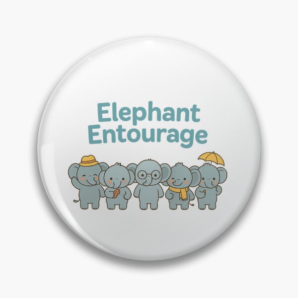 Item preview, Elephant Entourage  designed and sold by Bluntdivas.
