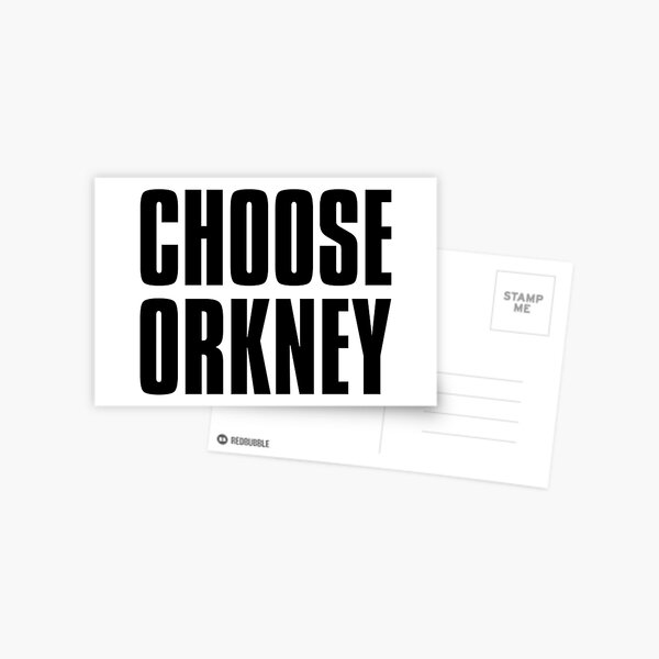 Item preview, Choose Orkney designed and sold by isleheid.