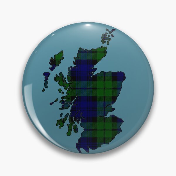 Item preview, Clan Campbell Modern Scotland Map designed and sold by Truck Stop One.