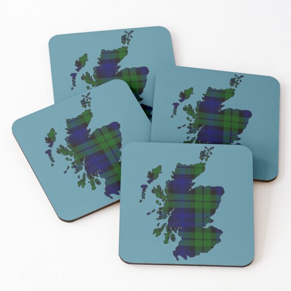 Item preview, Clan Campbell Modern Scotland Map designed and sold by Truck Stop One.