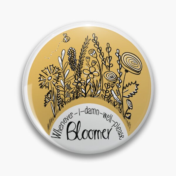 Item preview, Late Bloomer? Dreamy wildflowers grow whenever they damn well please! designed and sold by AlmostArcticDesigns.