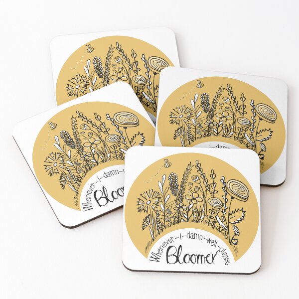 Item preview, Late Bloomer? Dreamy wildflowers grow whenever they damn well please! designed and sold by AlmostArcticDesigns.