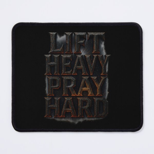 Item preview, Lift Heavy Pray Hard - Christian - God's Gym designed and sold by RANDOMNESS.