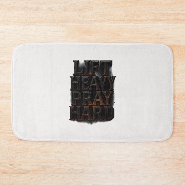 Item preview, Lift Heavy Pray Hard - Christian - God's Gym designed and sold by RANDOMNESS.