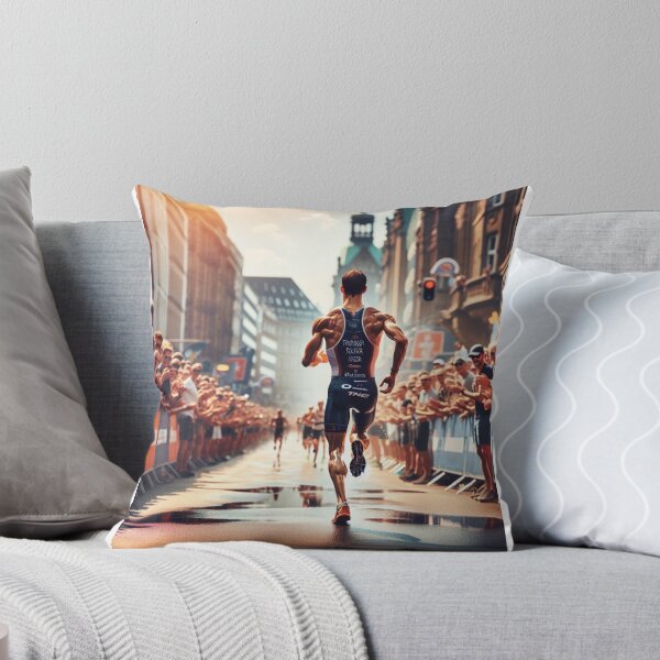 Item preview, “Chased by Limits. Powered by Will.” designed and sold by Triathlongram.