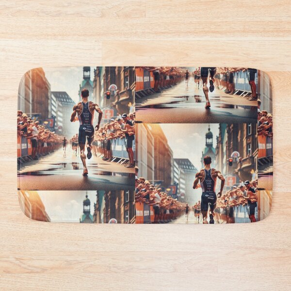 Item preview, “Chased by Limits. Powered by Will.” designed and sold by Triathlongram.