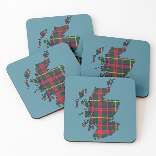 Item preview, Clan MacKintosh Scotland Map designed and sold by Truck Stop One.
