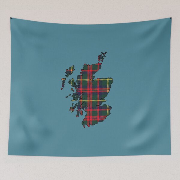 Item preview, Clan MacKintosh Scotland Map designed and sold by Truck Stop One.