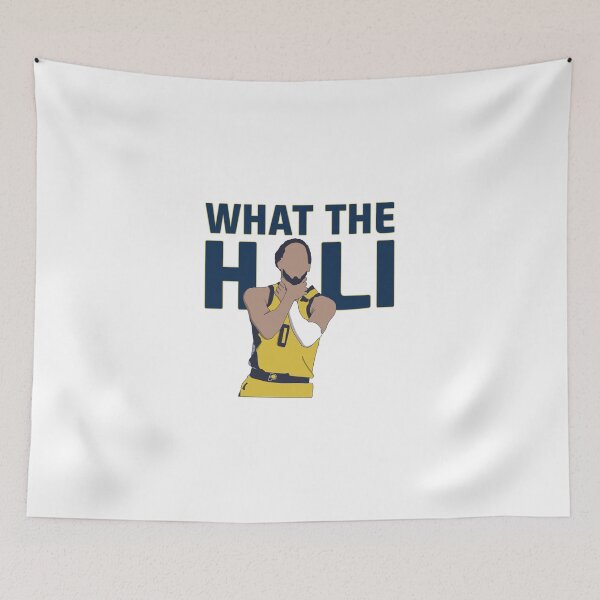 Item preview, What The Hali Funny Basketball designed and sold by Judestudio.