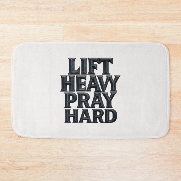 Item preview, Lift Heavy Pray Hard - Christian - God's Gym designed and sold by RANDOMNESS.